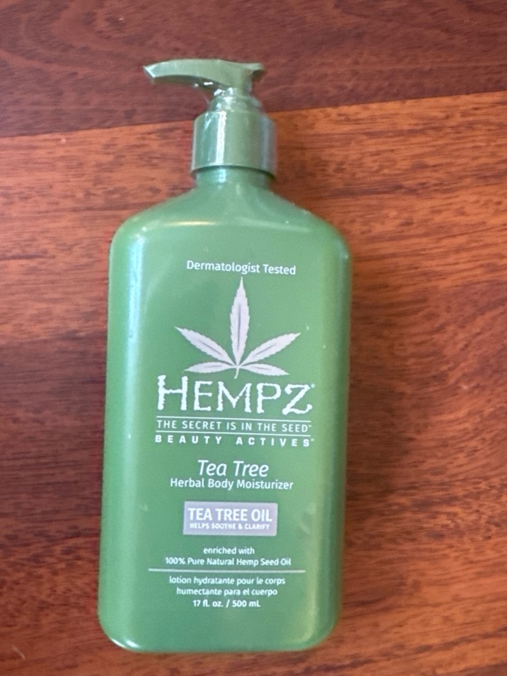 Hempz Tea Tree Herbal Body Moisturizer - Green